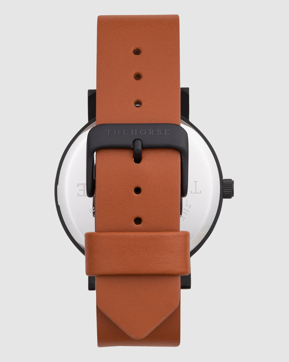 image of a brown watch strap